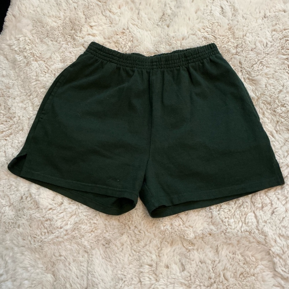 Dark Green Women's Shorts